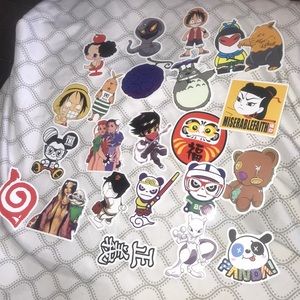 Anime/Pokémon sticker pack